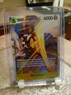 One Piece TCG Borsalino SR EB04-058 OP15 Adventure On Kami’s Island English (B) - Image 1