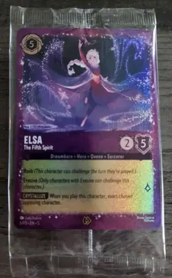 Elsa - The Fifth Spirit 6 Disney Lorcana Promo Cards Holo - Image 1