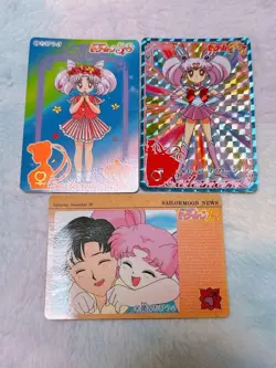 Sailor Moon Card Chibi Usa Set of 3 - Image 1
