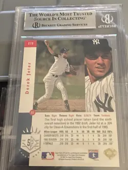 1993 Upper Deck SP - Derek Jeter #279 (RC) - Image 2