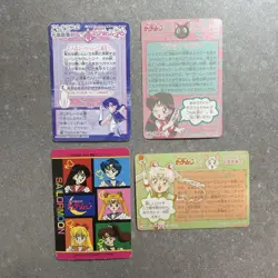 Sailor Moon Tsukino Rabbit Chibi Usa Card Retro - Image 2