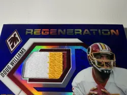 2x 2025 Phoenix Regeneration Commanders Patch Cards w Jayden Daniels & Card Lot - Image 3