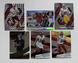 2x 2025 Phoenix Regeneration Commanders Patch Cards w Jayden Daniels & Card Lot - Image 5