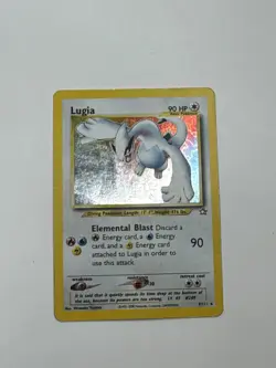 Lugia 9/111 Pokemon TCG Neo Genesis Holo Single Card Wrinkles - Image 1