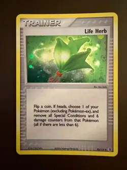 Pokemon 3-card Lot Reverse Holo Star Piece Reverse Holo Switch Holo Life Herb LP - Image 3