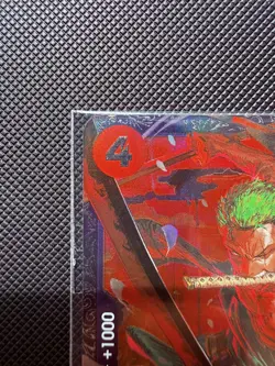 Sealed Roronoa Zoro SR ST21-015 [Flagship for JAPAN] Promo One Piece Card Game - Image 2