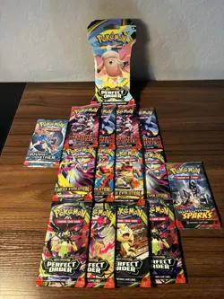 Sealed TCG Booster Pack Lot 15 Different Packs Pokemon Cards - Image 1