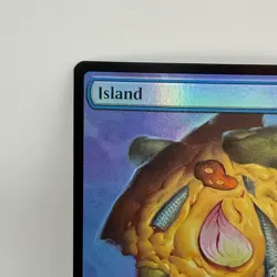 Magic The Gathering Island 0254 Secret Lair x TMNT Foil Basic Land MTG Card - Image 4