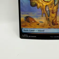 Magic The Gathering Island 0254 Secret Lair x TMNT Foil Basic Land MTG Card - Image 5