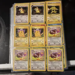 Pokemon Lot of 207 Cards Vintage 1999 - Image 4