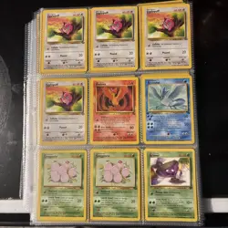 Pokemon Lot of 207 Cards Vintage 1999 - Image 5
