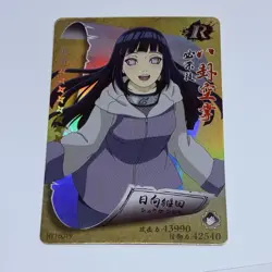 Hinata Hyuga - Naruto Trading Card HY Rare R 19 Foil Holo Cool Art Tc8 - Image 1