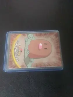Topps Pokemon TV Animation Edition Card Diglett # 50 Blue Logo - Image 2
