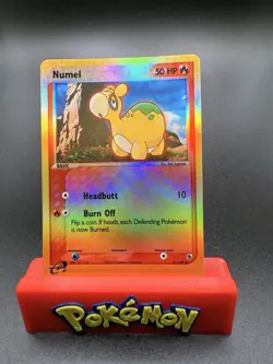 Numel 61/109 Ruby and Sapphire Reverse Holo NM Pokemon Card - Image 1