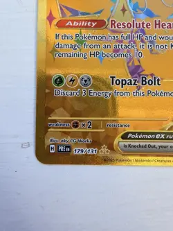 Pokemon Pikachu EX Prismatic Evolutions Holo Card 179/131 SV Rare - Image 4