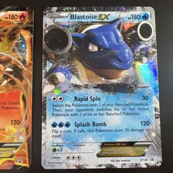 Pokemon Venusaur XY28 Charizard XY29 Blastoise XY30 Black Star Promo Bundle NM - Image 5