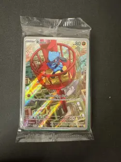 Pokemon Center ETB Promo Riolu Mega Evolution Sealed 010 - Image 1