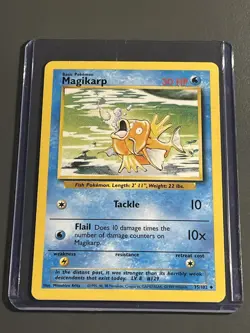 Pokemon TCG Magikarp 1999 Base Set 35/102 Mint/Near Mint - Image 4
