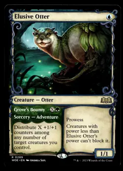 Elusive Otter (Showcase) 289 R Wilds of Eldraine - Image 1