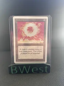 MTG 1994 Sol Ring Uncommon Revised Edition 3ED Magic The Gathering NM/ LP - Image 1