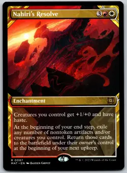 Nahiri's Resolve (Showcase) R March of the Machine: The Aftermath 87 NM - Image 1