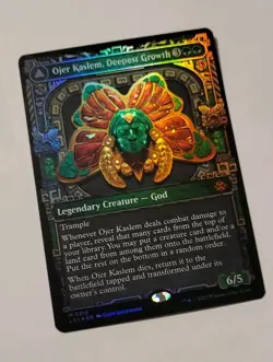 MTG Ojer Kaslem Deepest Growth 318 Foil Showcase The Lost Caverns of Ixalan LCI - Image 1