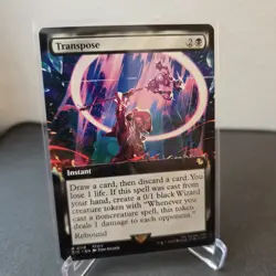 MTG Transpose 119 Extended Art Regular Rare Final Fantasy FIC - Image 1