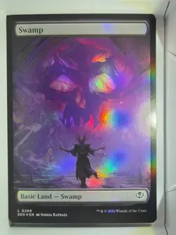 Swamp - L269 - MTG - Secrets of Strixhaven (SOS) FOIL - Image 1