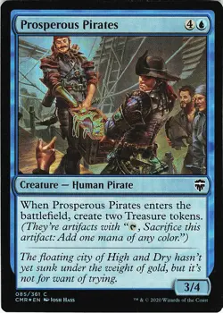 MTG Commander Legends Prosperous Pirates Foil CMR 085/361 C - Image 1
