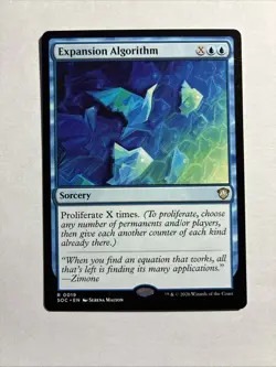 Expansion Algorithm - Commander: Secrets of Strixhaven MTG Plus Bonus Rare!!! - Image 1