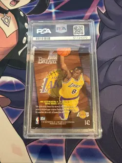 Kobe Bryant Lakers psa 1996-97 Skybox Z Force #142 (RC) PSA 8 🔥💎 - Image 2