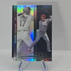 Panini Chronicles Black Shohei Ohtani #10 Insert Los Angeles Angels 2021 - Image 1