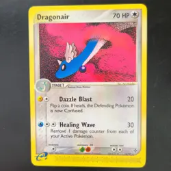 Pokemon Dragonair Dragon DR 14/97 Rare Colorless Stage 1 Dazzle Blast 70 HP LP - Image 1