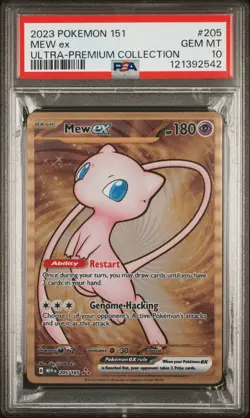 2023 POKEMON 151 ULTRA-PREMIUM COLLECTION #205 MEW EX PSA 10 - Image 1