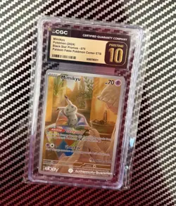 Mimikyu CGC Pristine 10 (Pokemon Center Stamp) Scarlet Violet Promo - POP 42 🔥 - Image 1