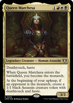 Queen Marchesa FOIL Commander Masters PLD Creature Rare MAGIC MTG CARD ABUGames - Image 1