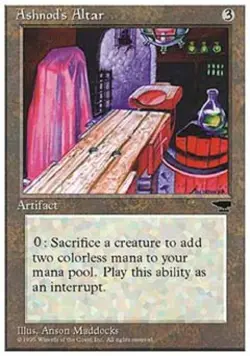 MTG English Ashnod's Altar NM Normal Chronicles - Image 1