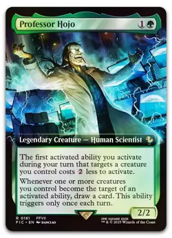 Professor Hojo (Extended Art) #161 (Foil) (NM) Final Fantasy FIC Magic MTG - Image 1