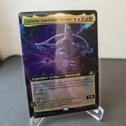 MTG Infinite Guideline Station Extended Art Foil Rare Edge of Eternities EOE - Image 1