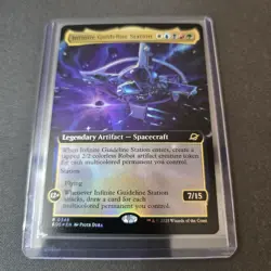 MTG Infinite Guideline Station Extended Art Foil Rare Edge of Eternities EOE - Image 2