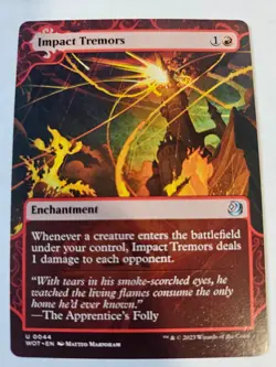 MTG - Impact Tremors - Wilds of Eldraine - Image 1
