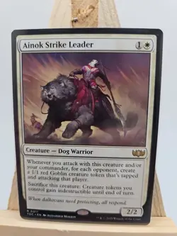 MTG Ainok Strike Leader Commander: Tarkir: Dragonstorm Near Mint Condition - Image 1