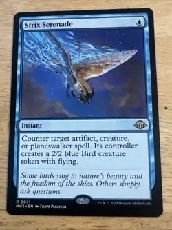 Strix Serenade #71 MTG Modern Horizons 3 NM X1 - Image 1