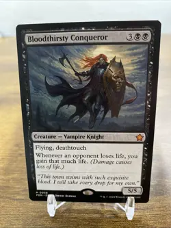 Bloodthirsty Conqueror Foundations Regular Card N-MTG Mythic 0058 - Image 1