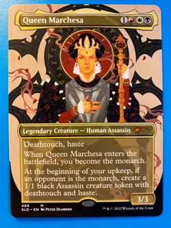 MTG 1x Queen Marchesa # 499 Secret Lair Drop Magic the Gathering Card x1 NM - Image 1
