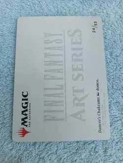 Dancer's Chakrams - Art Series Final Fantasy - NM - MTG Magic - Art Card - Image 2