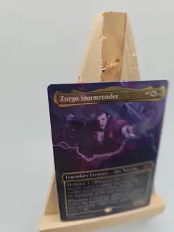 MTG Zurgo Stormrender Foil Borderless, Commander: Tarkir: Dragonstorm 0010 NM - Image 2