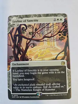 MTG - Leyline of Sanctity - Wilds of Eldraine - Image 1