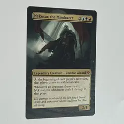 MTG Nekusar, The Mindrazer Alter, Hand Painted Altered Card, Commander Magic - Image 2