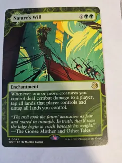 MTG - Nature's Will - Wilds of Eldraine - Image 1